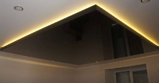 Натяжной потолок с подсветкой Кулебаки, цена от 2153 руб.